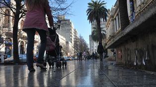 Un lunes con alta la humedad y el anuncio de mal tiempo
