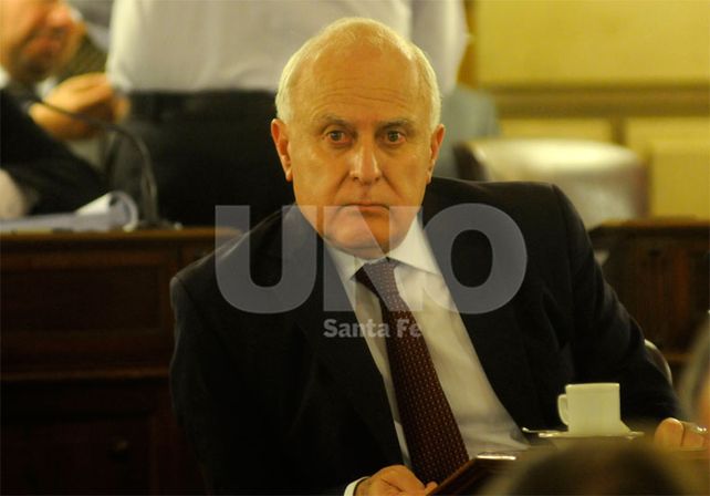 En el Senado. Este jueves fue la primera sesión a la que asistió Lifschitz