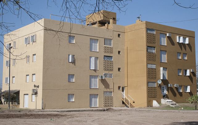 Sindicato de la Carne. Se pintaron 36 torres