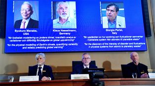 Nobel de Física a tres científicos por sus contribuciones a comprender y predecir sistemas complejos