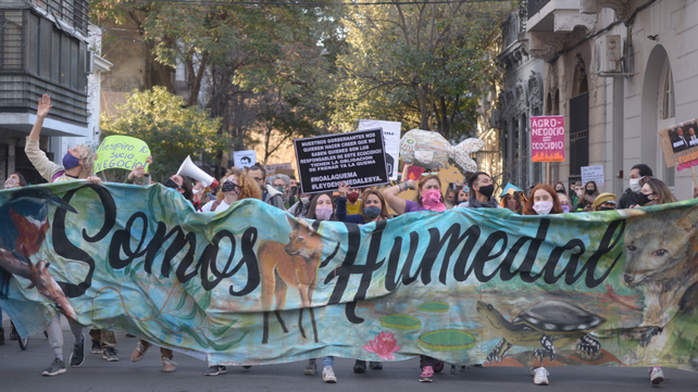 De la Multisectorial Humedales participan personas de todas las edades