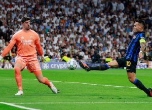 A pesar de la asistencia de Lautaro Martínez, Inter cayó ante Real Madrid en España