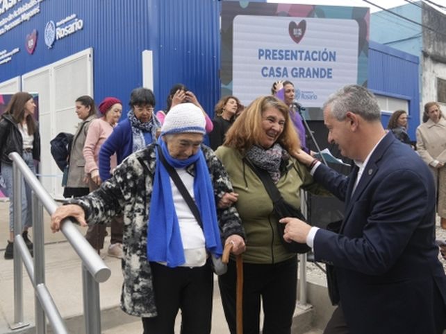 El intendente Pablo Javkin participó de la inauguración y brindó detalles de Casa Grande.
