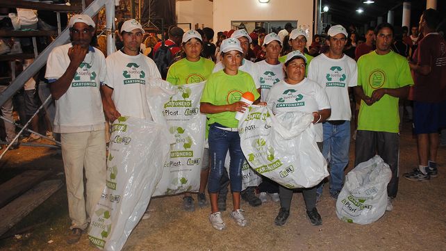 Trabajo digno. Un Sueño Cartonero es una de las cooperativas de recuperadores de Paraná.&nbsp;