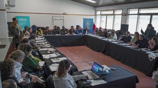 Relevamiento. Reunión de trabajo entre especialistas de la Fauba y del Ministerio de Desarrollo Agrario.