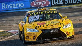 Facundo Aldrighetti, con su Toyota Corolla, fue el más veloz en el inicio de los entrenamientos en San Nicolás.&nbsp;