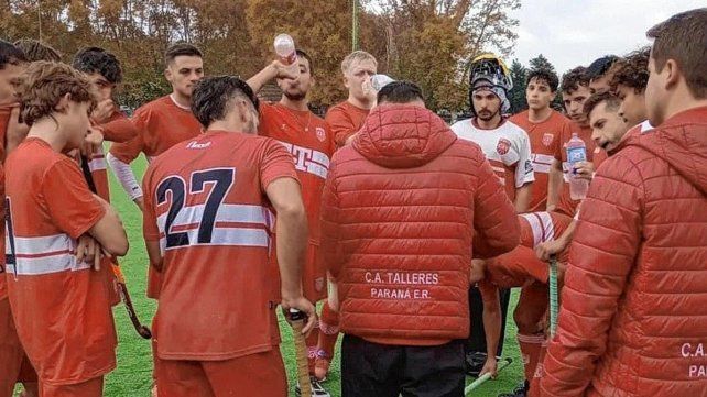 Talleres presente en la superliga de hockey masculino que se desarrolla en Rosario.
