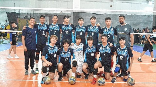 Villa Dora ocupó la quinta posición en la rama masculina en la Copa Argentina Sub 16.