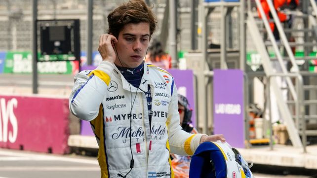 El gesto de Franco Colapinto lo dice todo. El Williams no funcionó y larga atrás en México.