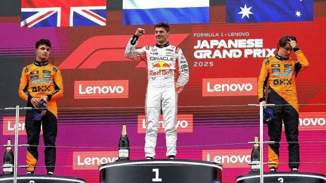 Max Verstappen se quedó con el Gran Premio de Suzuka en Japón.