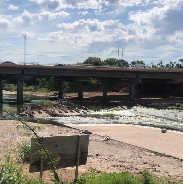 La segunda etapa de las obras en las Cascadas del Saladillo estaba confirmada y tenía como objetivo evitar que se siga corriendo la caída. Si llega al puente