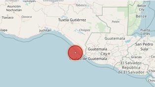 Terremoto de 7,4 escala Richter sacudió a México y Guatemala