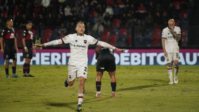 Luciano Herrera convirtió el segundo gol y liquidó el partido a favor de Newells.
