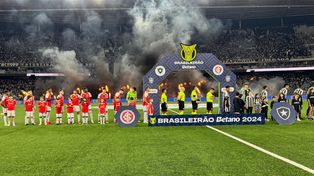 Internacional jugó el sábado por la tarde en Río de Janeiro, contra Botafogo, y sufrió una nueva derrota.