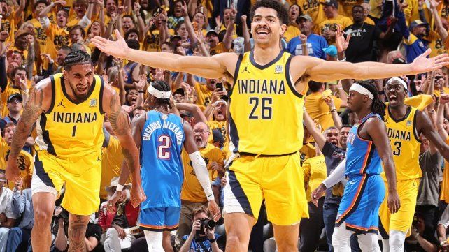 Indiana derrotó a Oklahoma y forzó un último partido en las finales de la NBA