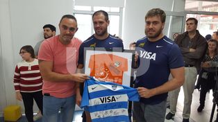 Emotiva visita a la Fundación Mateo Esquivo