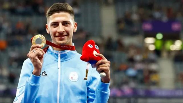 El Galgo Impellizzieri se quedó con la medalla dorada en salto en largo T37 en los Juegos Paralímpicos de París 2024