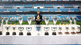 Karim Benzema consiguó innumerables títulos con la camiseta merengue.