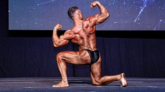 Una de las poses de Iván Gullo en el Torneo Nacional.