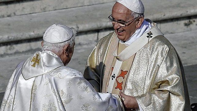 Sucesor. El argentino Bergoglio fue el sucesor de Benedicto XVI y tomó el nombre de Francisco