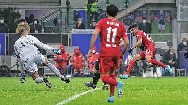 Liverpool le ganó como visitante 2-0 al Inter y acaricia los cuartos de final de la Champions League.&nbsp;