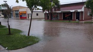 Intensas lluvias en Tostado: La ciudad está toda bajo agua