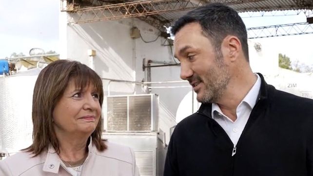 El binomio grabó su primer spot de campaña.