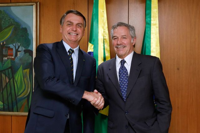 Bolsonaro expresó su apoyo al país en la renegociación de la deuda con el FMI