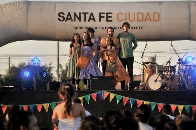 Inauguración del Jardín de infantes en Coronel Dorrego.