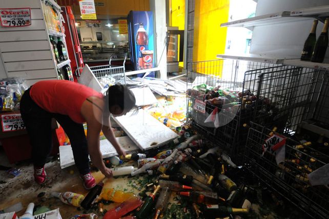 En la provincia, comerciantes valoran daños en $18 millones