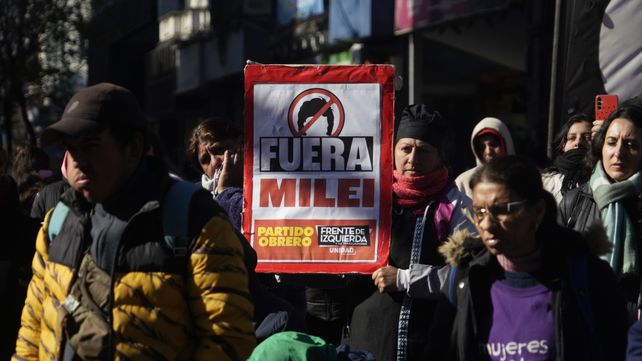 La movilización añadió una nueva dirección a la lista de cortes de tránsito.