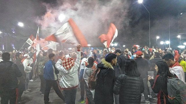 River campeón: la alegría de los hinchas en Paraná