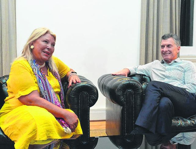 aval. El gobierno de Macri ratificó su acompañamiento a la legisladora.