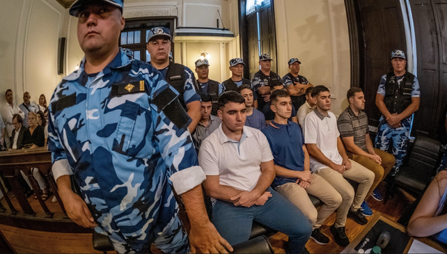 Los ocho rugbiers de Zárate fueron condenados. Cinco a perpetua y tres a 15 años.