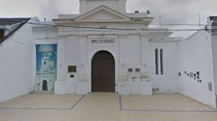 La iglesia donde brinda servicios sacerdotales el cura sospechado de acoso.