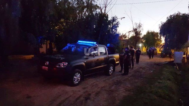 El violento hecho sucedió en la noche de este lunes en Monte Vera