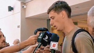Germán Conti reconoció que se fue triste de Colón pero llega a Racing con la ilusión de ser campeón.