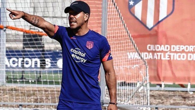 Diego Simeone se entusiasmó mucho con la llegada de Julián Álvarez al Atlético Madrid.
