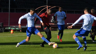 Pantera goleadora. Con dos tantos de Luis Leal, Newell’s venció a Godoy Cruz 2 a 0 en el último amistoso que disputaron en 2019.