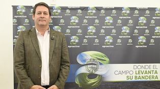 Acá. El secretario de Agricultura, Ignacio Mántaras, participó del lanzamiento de Agroactiva.