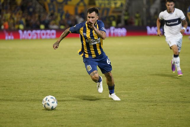 Jonatan Gómez fue uno de los elegidos por Russo para el debut de Central en Copa Argentina.