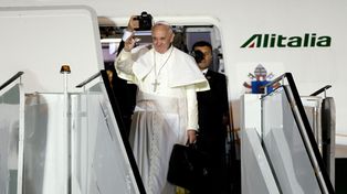 El Papa les pide por favor que no se olviden de rezar por él, dijo Francisco al despedirse de Brasil