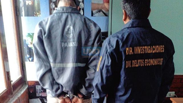 A la cárcel. El joven fue derivado al penal por la estafa a una señora de 80 años en Paraná.