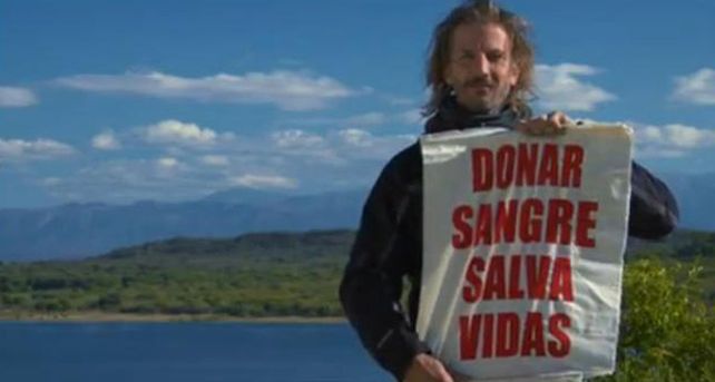 En un conmovedor video Facundo Arana invita a donar sangre