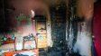 Alerta por un incendio en la zona oeste: auxiliaron a un jubilado con quemaduras