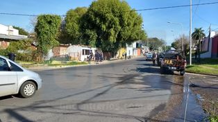 Búsqueda. La policía llegó hasta el mismo velorio para tratar de detener a un menor de 17 años.