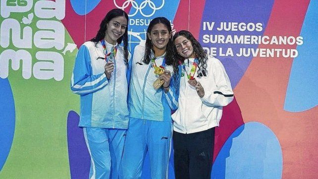 Malena Santillán conquistó la medalla de plata al llegar en segundo lugar