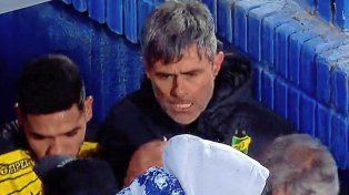 Escandalosa pelea entre Guillermo Barros Schelotto y Vaccari tras el empate en Liniers