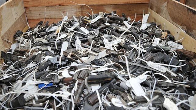 Seguridad de la provincia entrega 2.950 armas para su destrucción a la ANMAC