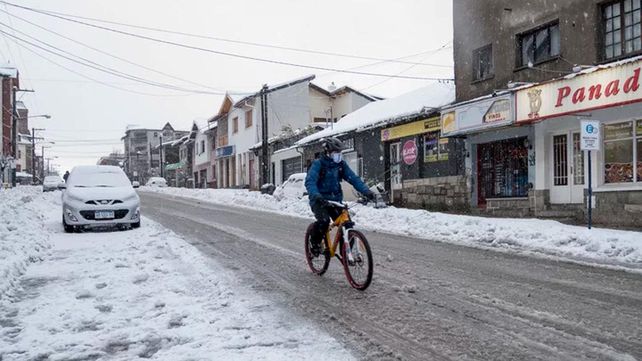 Intensas nevadas en los principales destinos turísticos de la Patagonia
